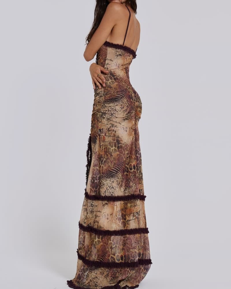 Jaded London Fatale Sunrose Maxi - Image 3
