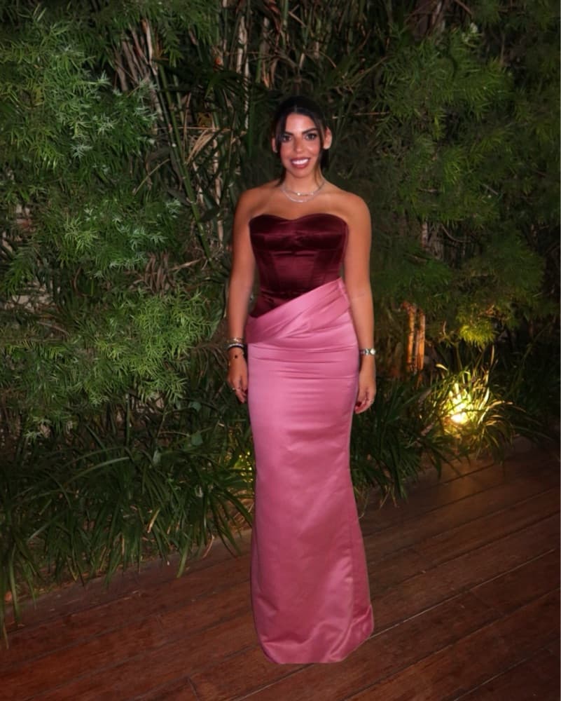 Nafsika Skourti Two-Tone Undressed Gown  - Image 1