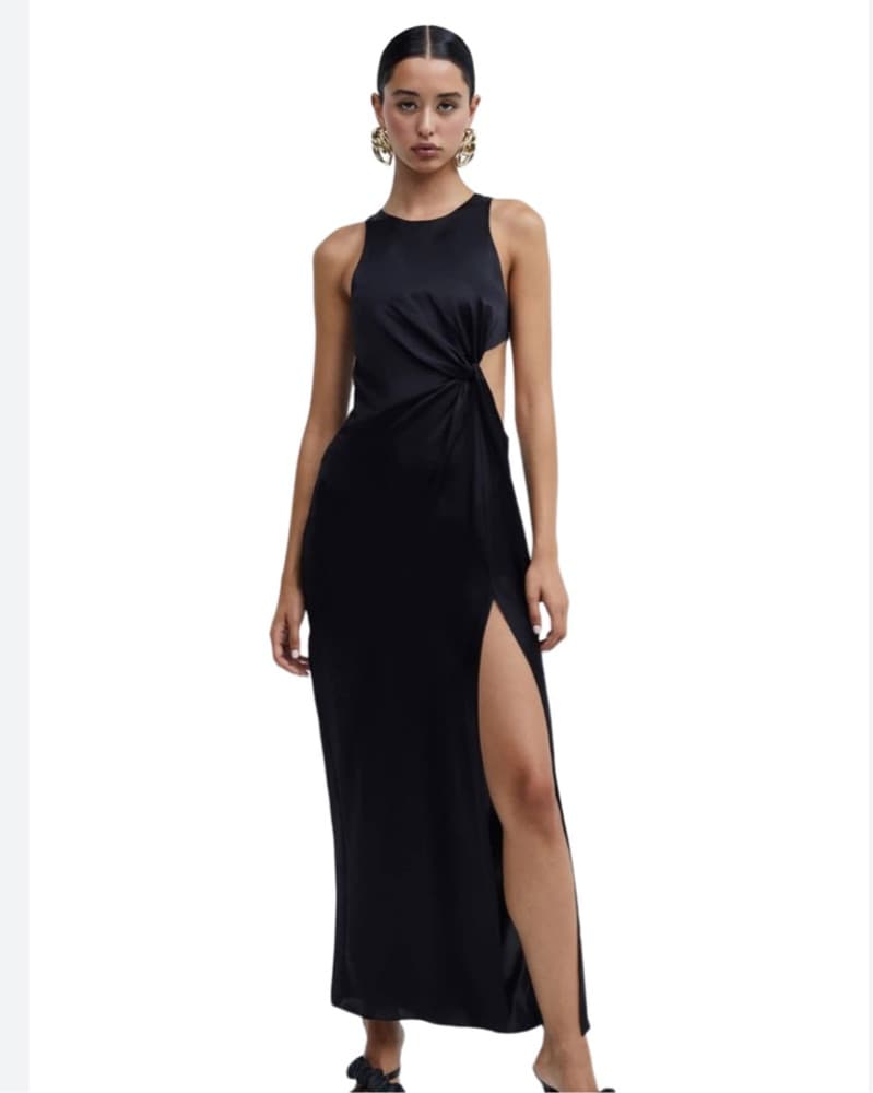 Elegant Black Maxi Dress - Image 1