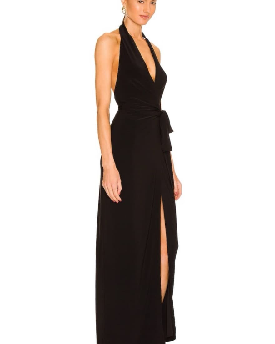 Norma Kamali Wrap Dress - Image 2