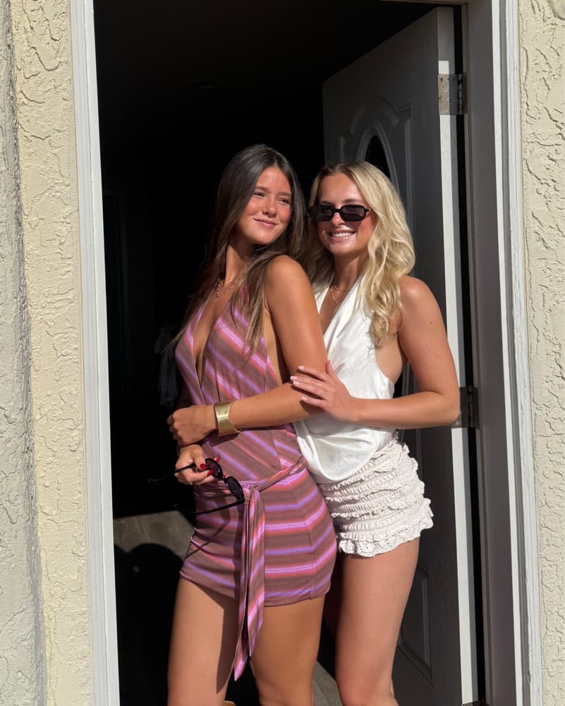 Striped Vacation Dress  - Image 4