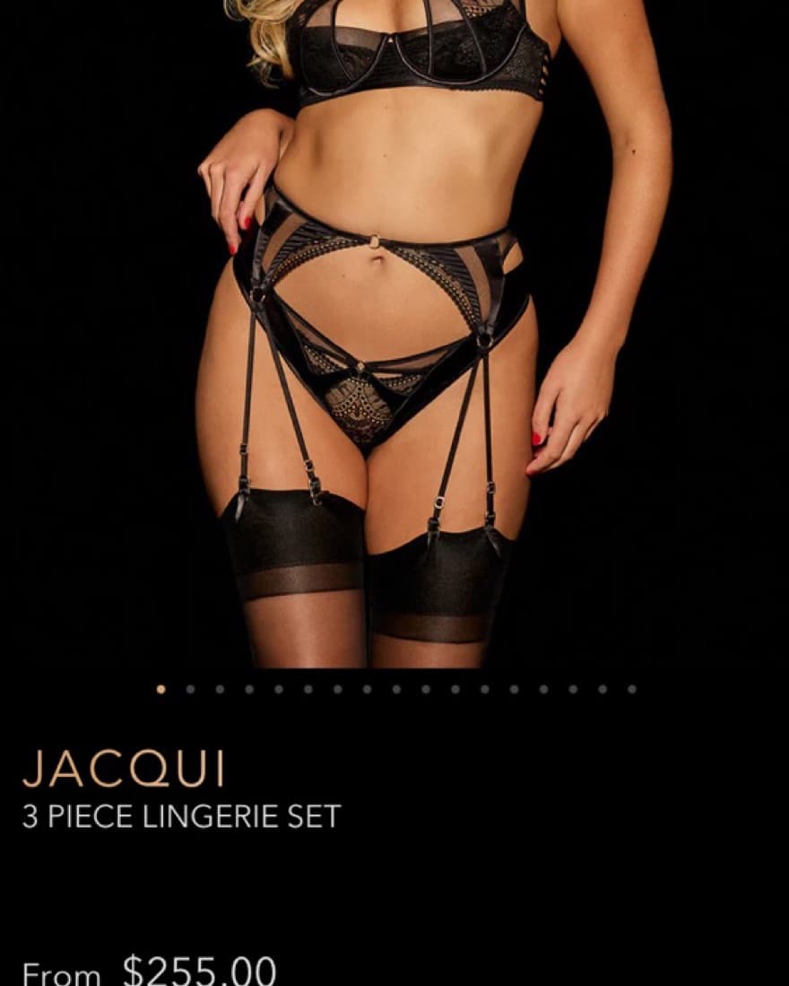 Honey Birdette Jacqui 3-piece Lingerie - Image 3