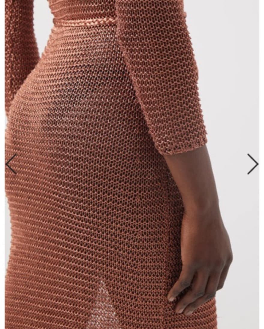 Zimmerman Lurex Knit Midi Dress - Image 6
