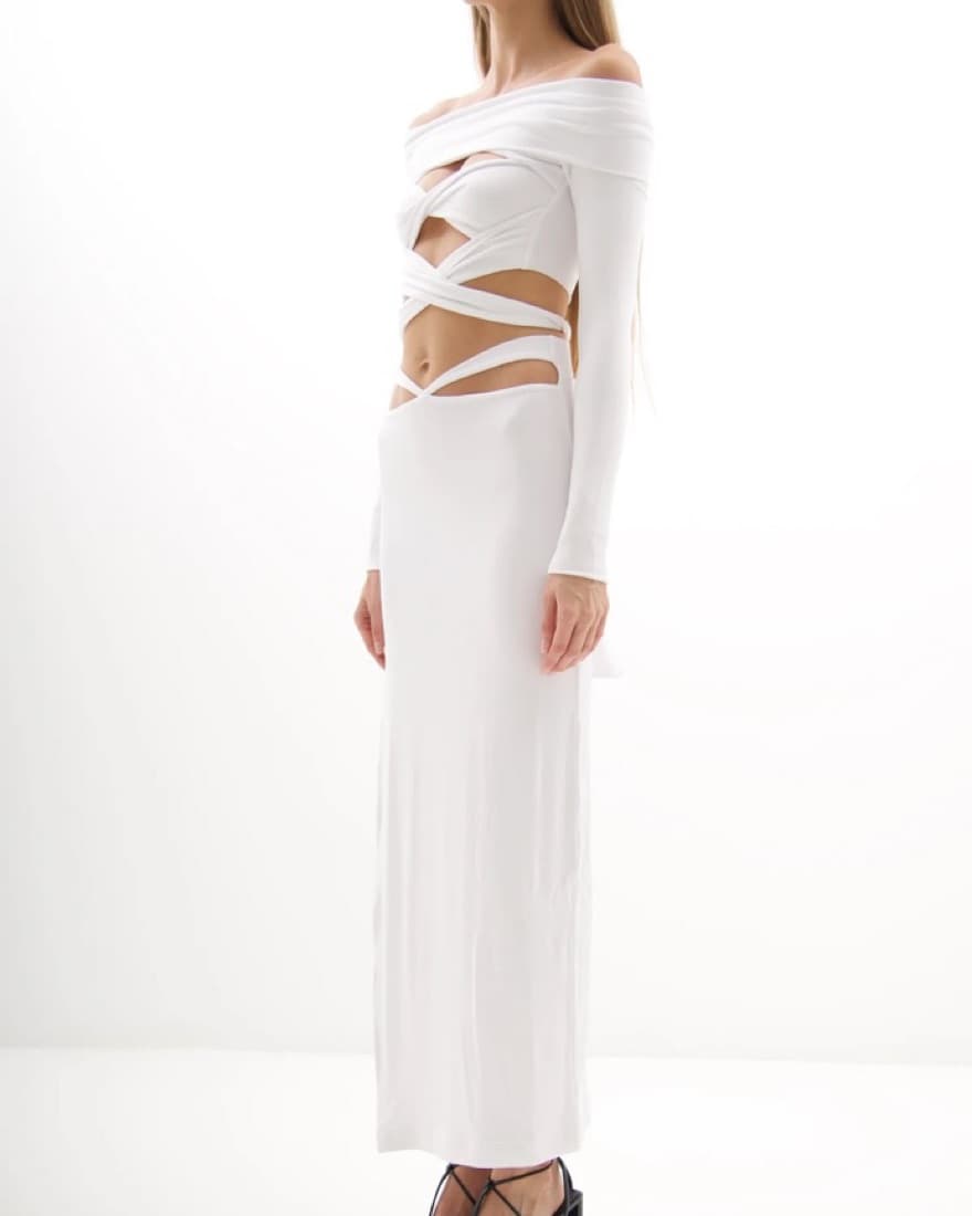 Lama Jouni Matching Skirt And Top Set  - Image 2