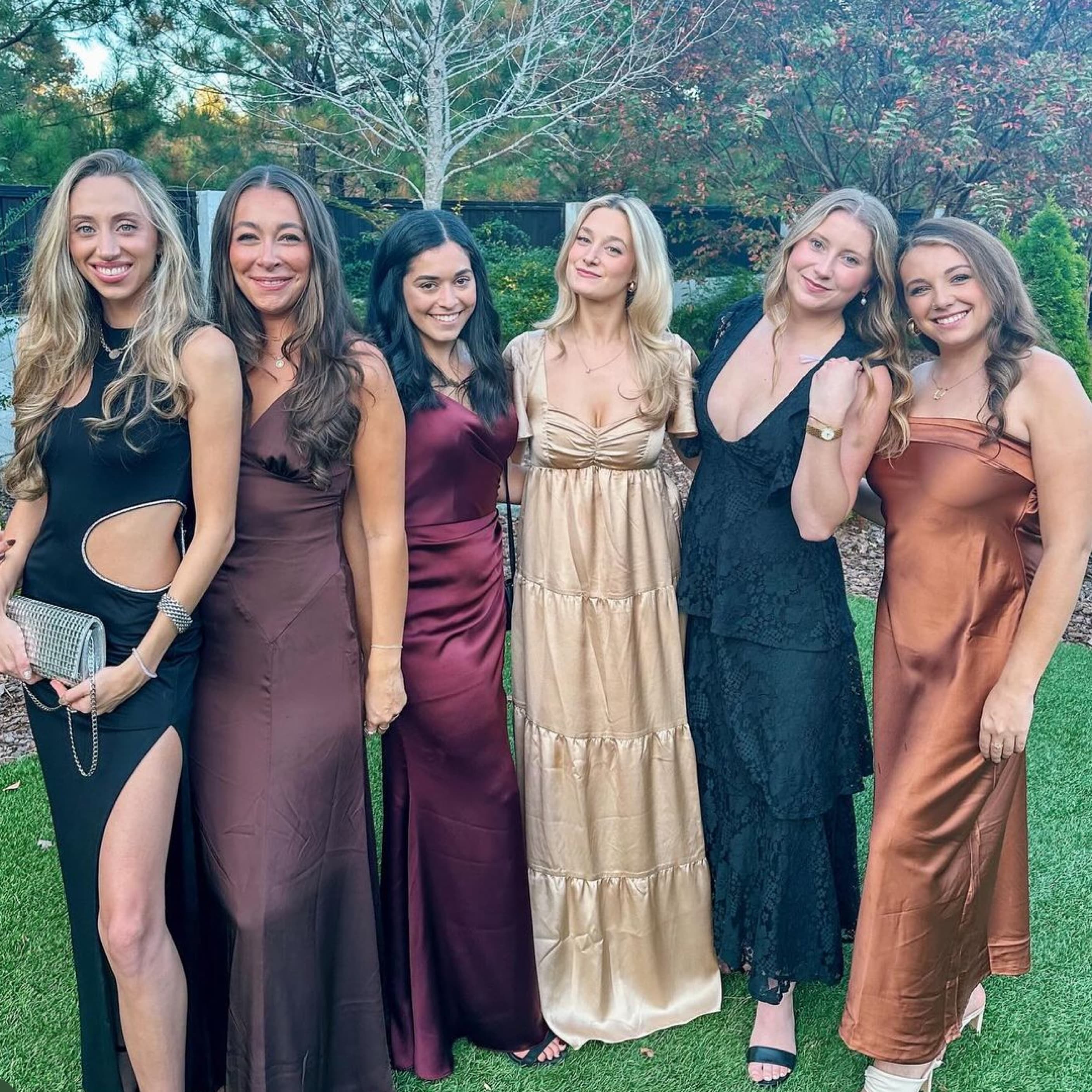 Burnt Orange Long Dress - Image 5