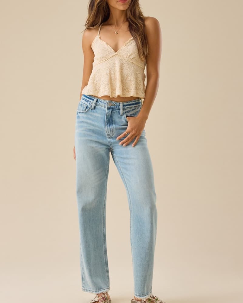 Altar’d State Mickie Straight Leg Jeans - Image 1