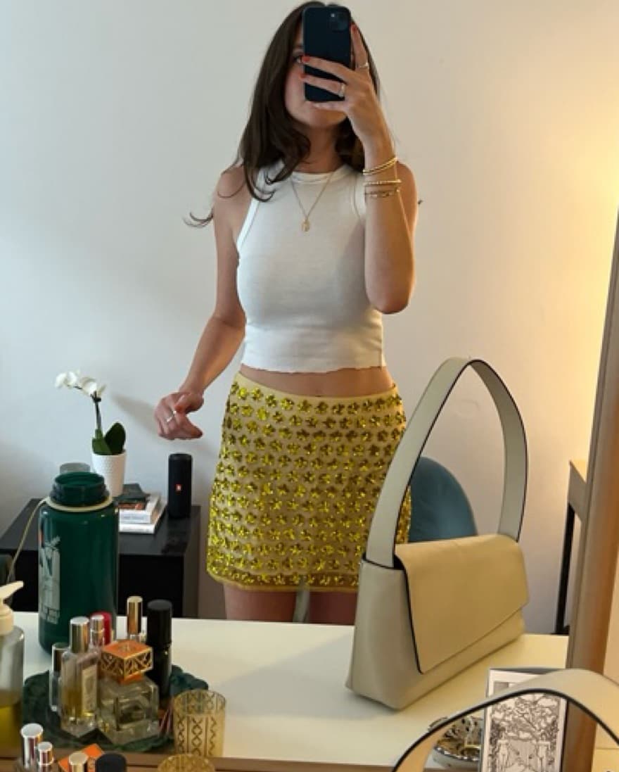 JCrew Sequin Skirt - Image 1