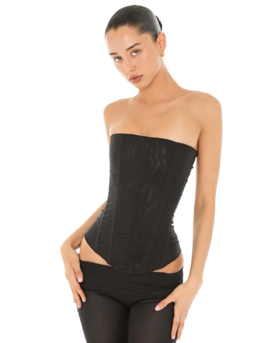 AYAI Sunniva Corset - Black - Image 2