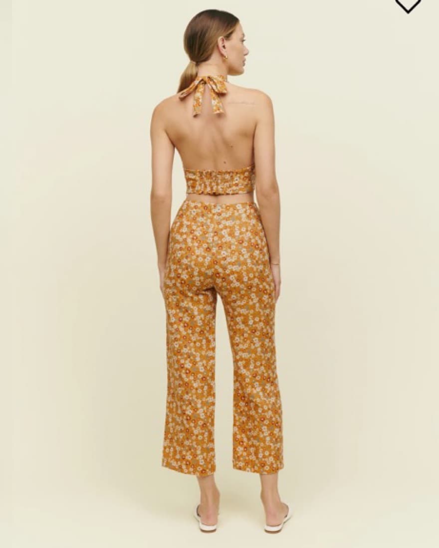 Reformation Ronan Linen Two Piece - Image 2