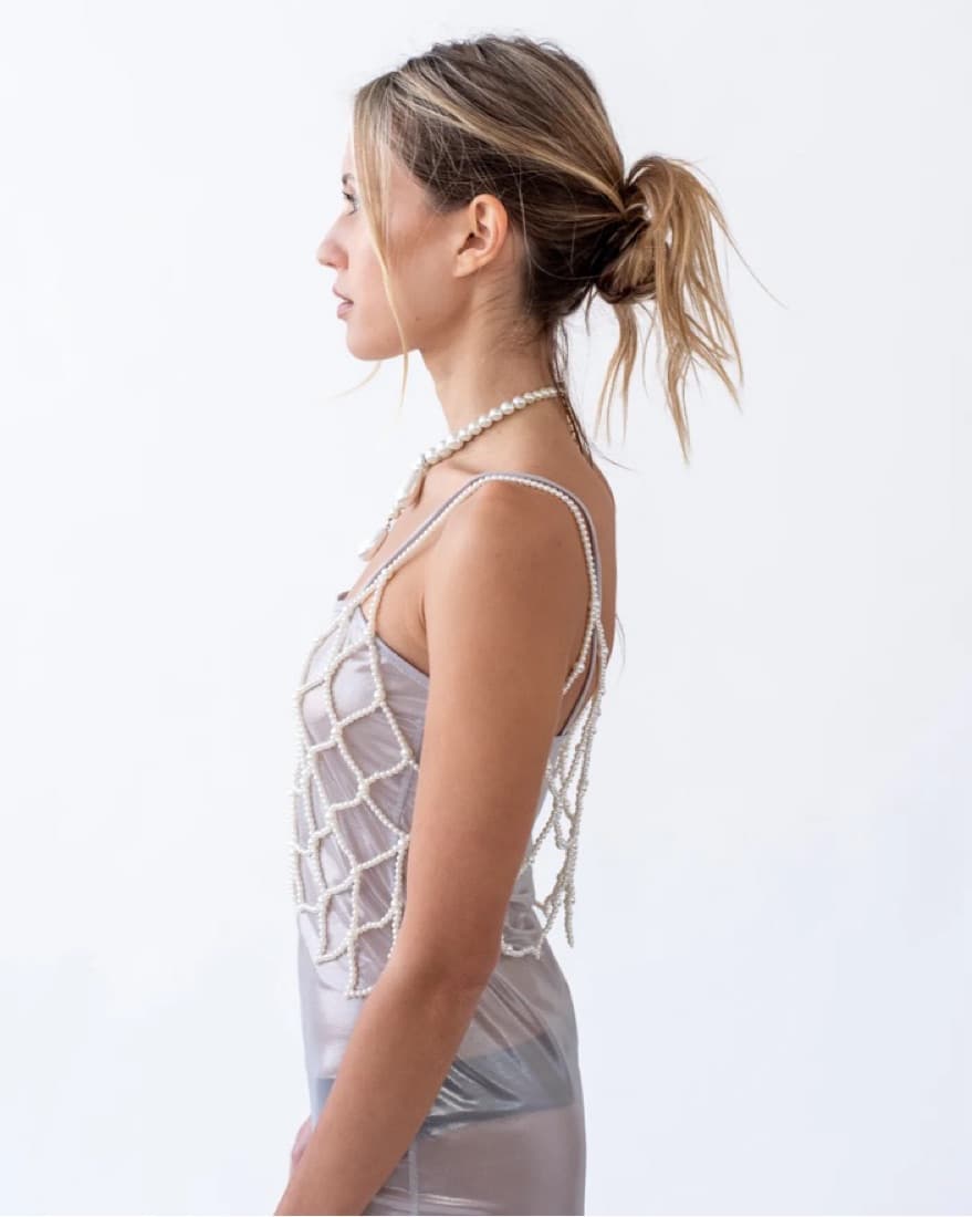 Beverly Hills Lingerie Pearl Top - Image 2