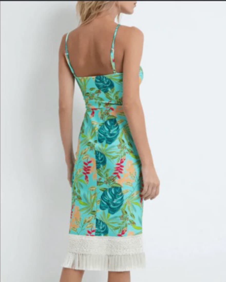 PATBO TROPICAL MIDI DRESS - Image 3