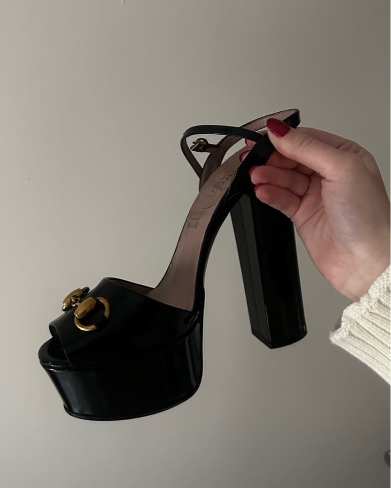 Gucci Platform Heels - Image 3