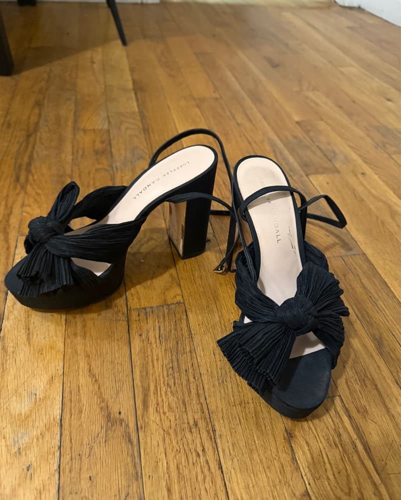 Loeffler Randall  Platform Bow Heel - Image 4