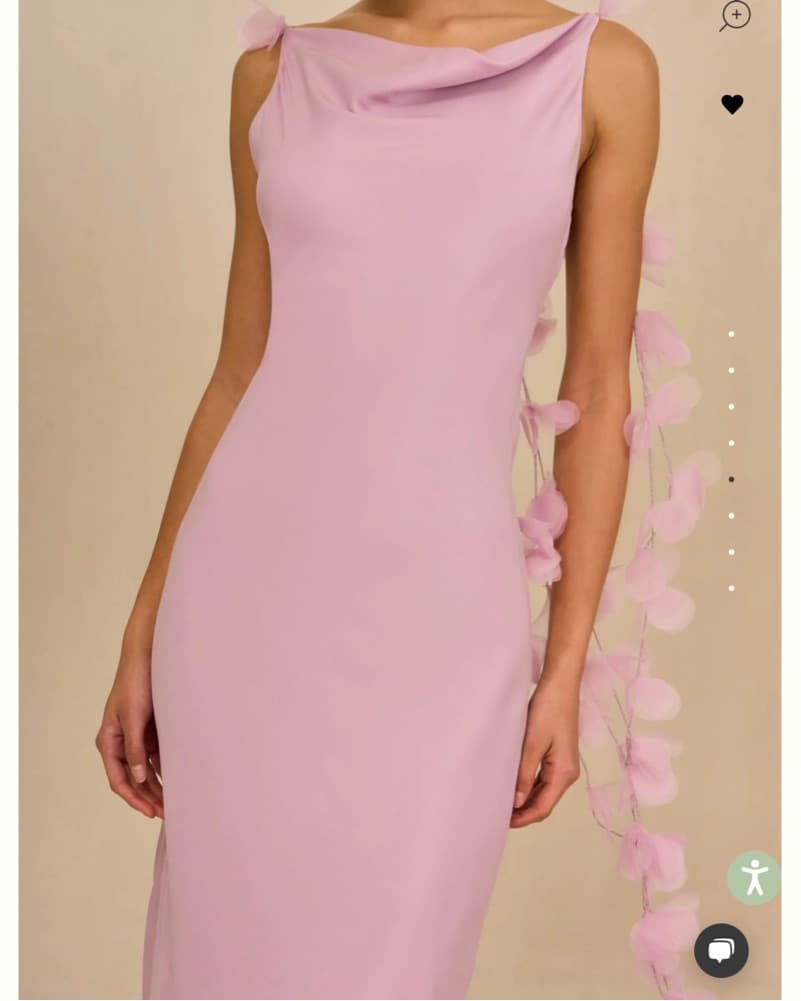 Cult Gaia Nymeria Gown in Sweet Pea - Image 3