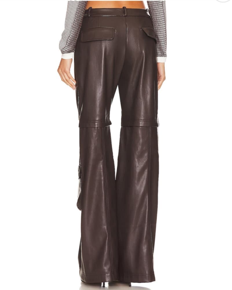 Amanda Uprichard Lucas Pants Cocoa - Image 3