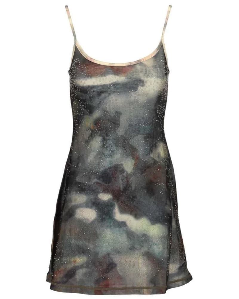 Diesel D-Loop Printed Embellished Dress - Image 5