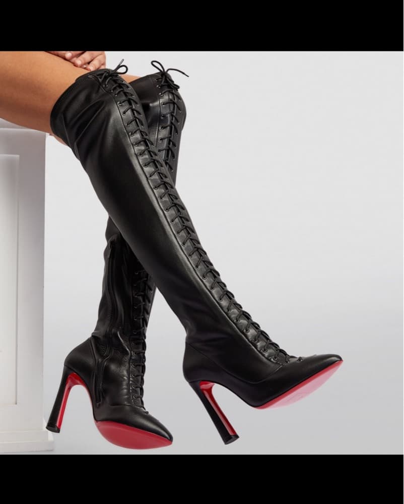 Louboutin Anjel OTK Boots - Image 1