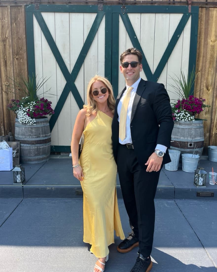 Yellow One Shoulder Dress  - Image 1