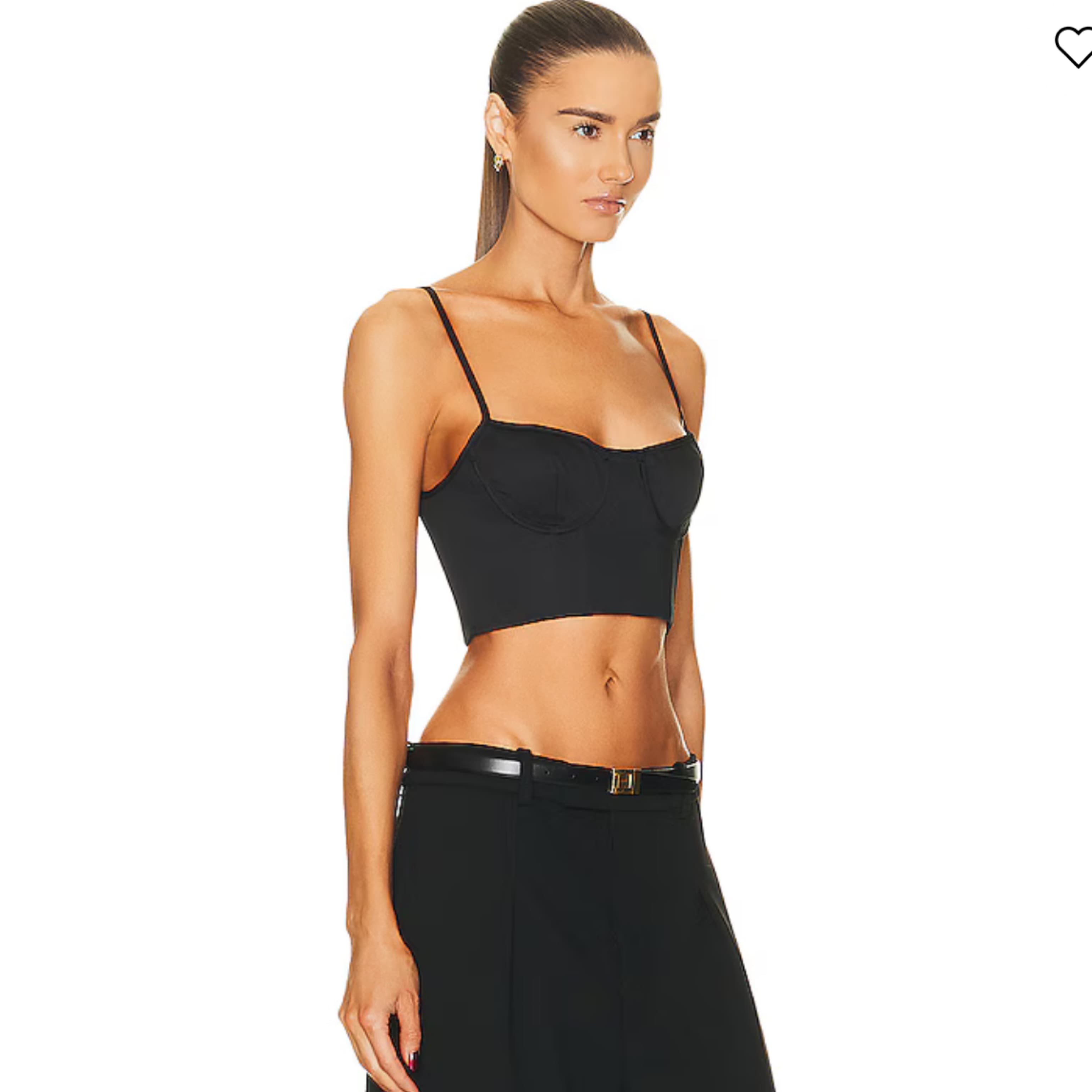 Helsa Black Corset Top  - Image 2