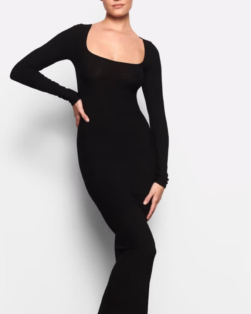 Petite Long Sleeve Dress - Image 1