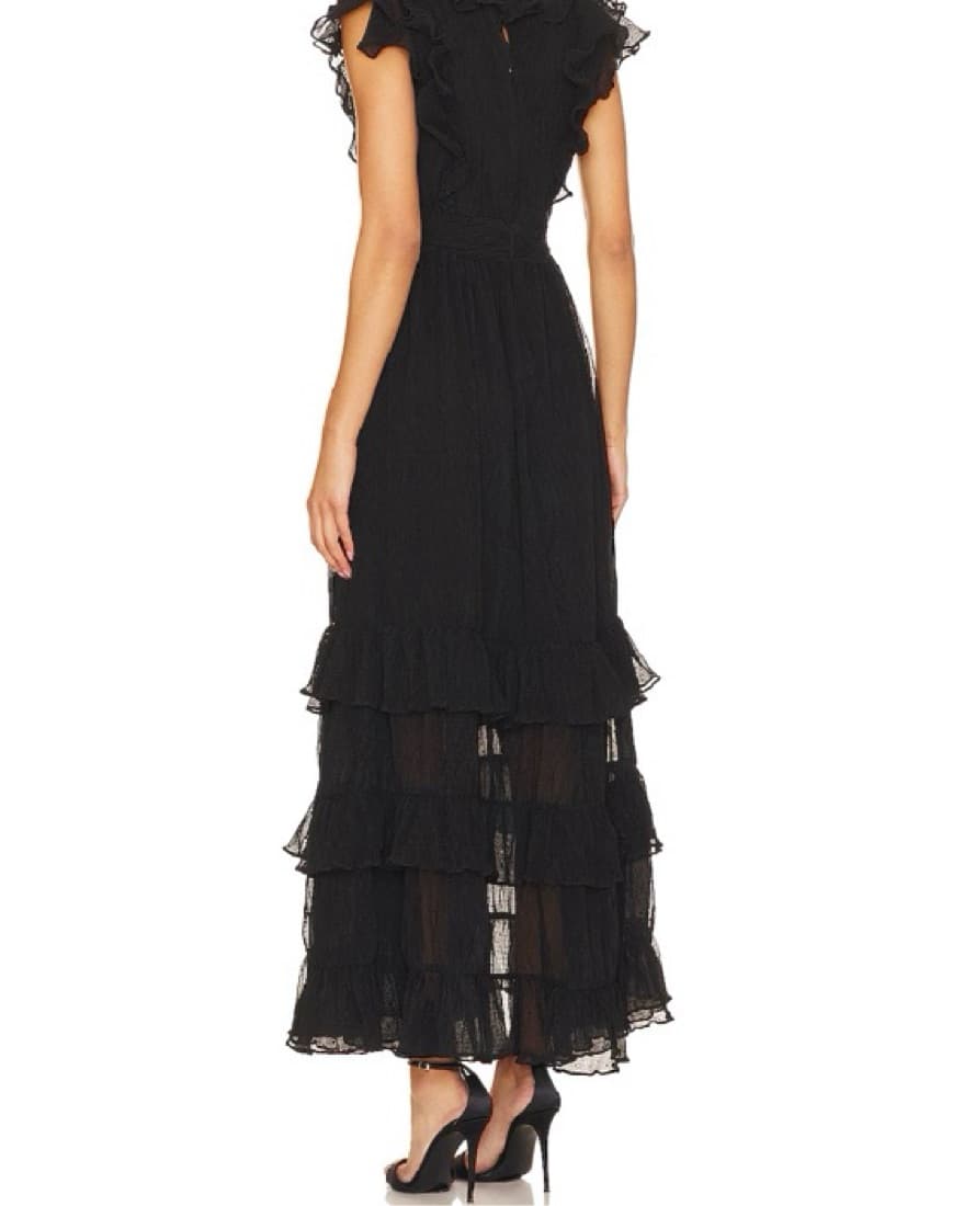 ASTR The Label Black Tiara Maxi Dress  - Image 6