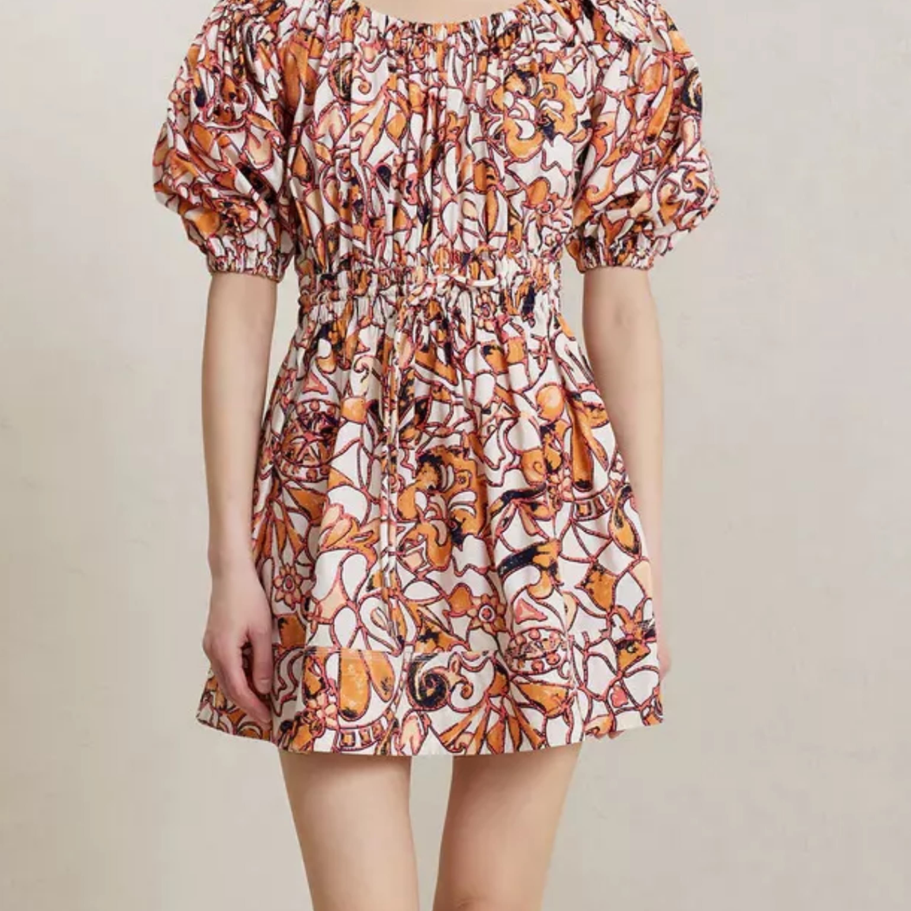 ALC Mini Floral Dress - Image 3