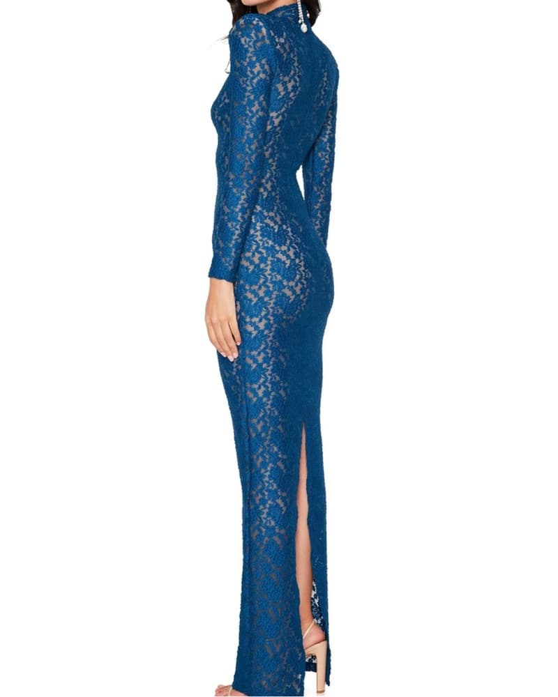 Nookie Roxana Gown In Teal  - Image 4