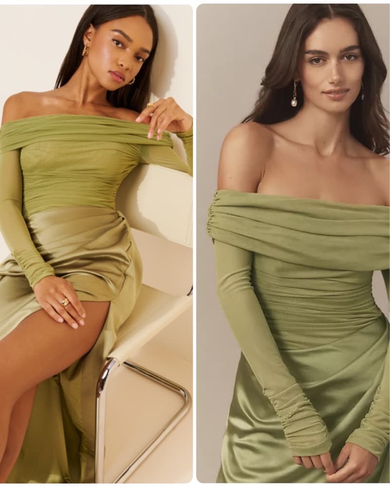Anthropologie BHLDN Off-Shoulder Long-Sl - Image 2