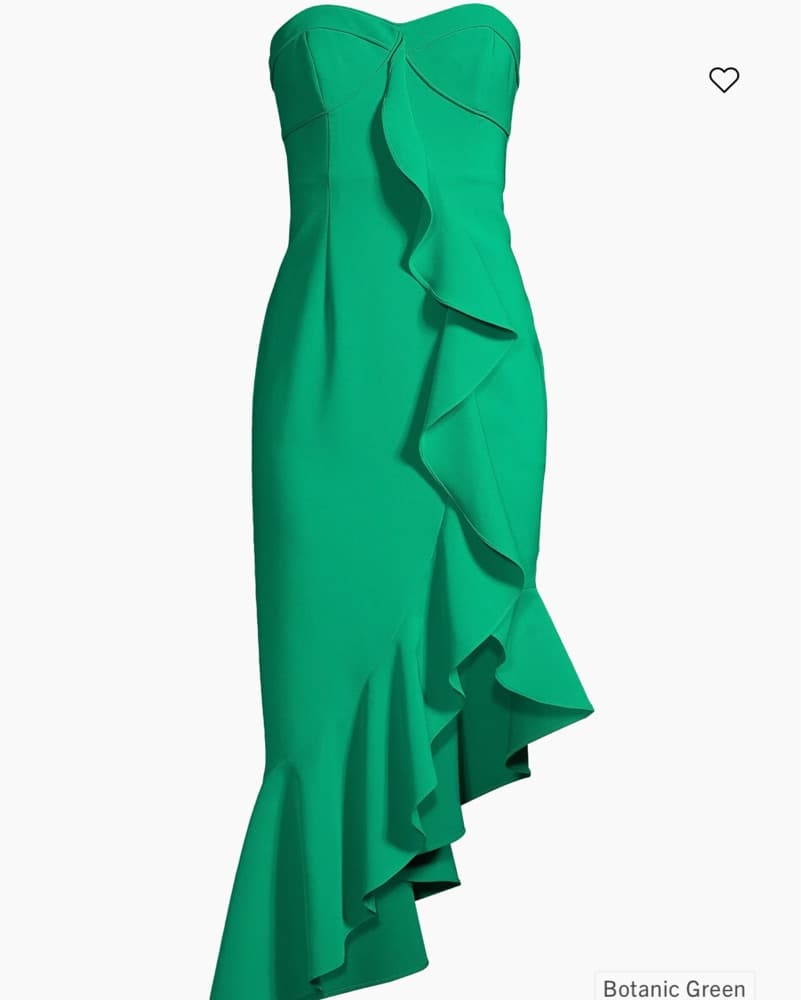 Liz Foster Green Dress  - Image 1