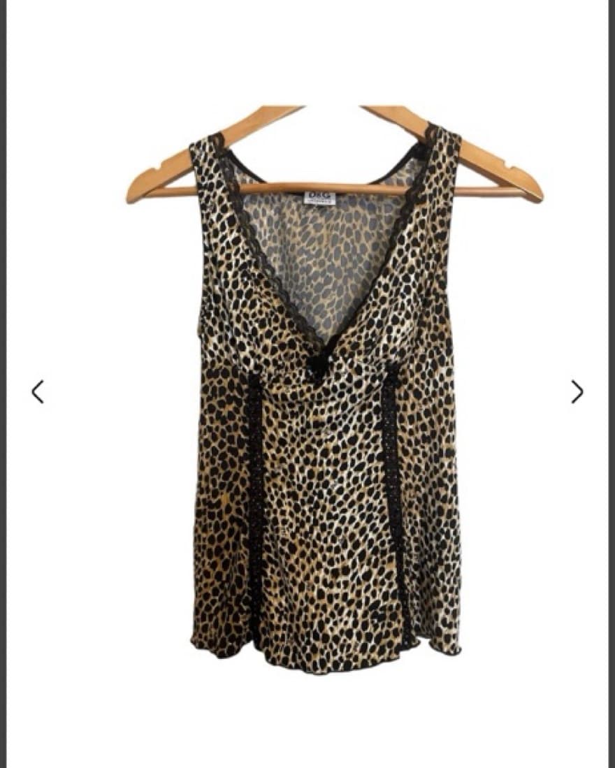 Dolce And Gabbana Leopard Top - Image 2