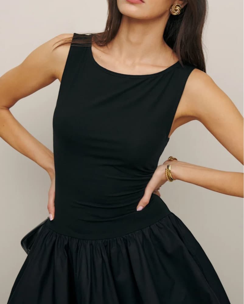 reformation defina mini dress - Image 4