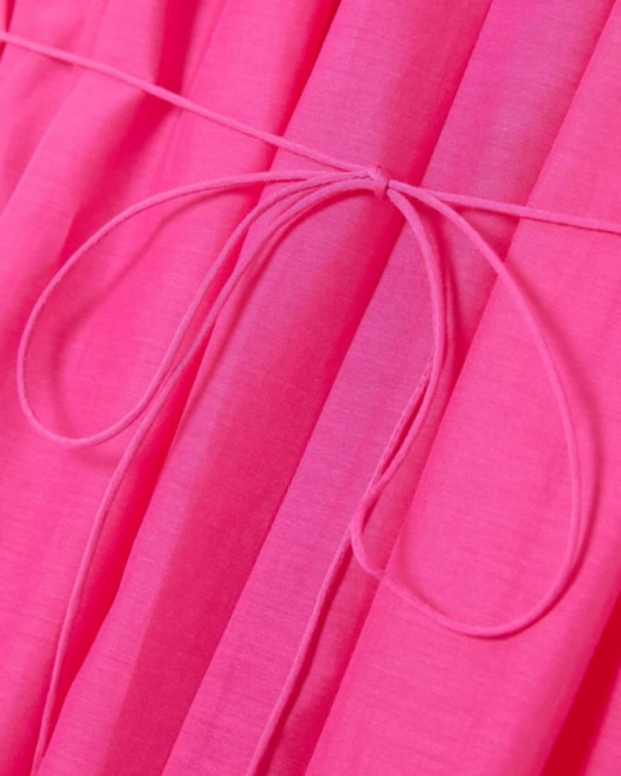 Matteau Tiered Cotton And Silk Dress - Image 4