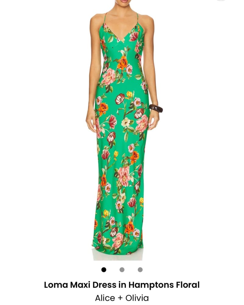 Alice & Olivia Loma Maxi Dress Size 4 - Image 1