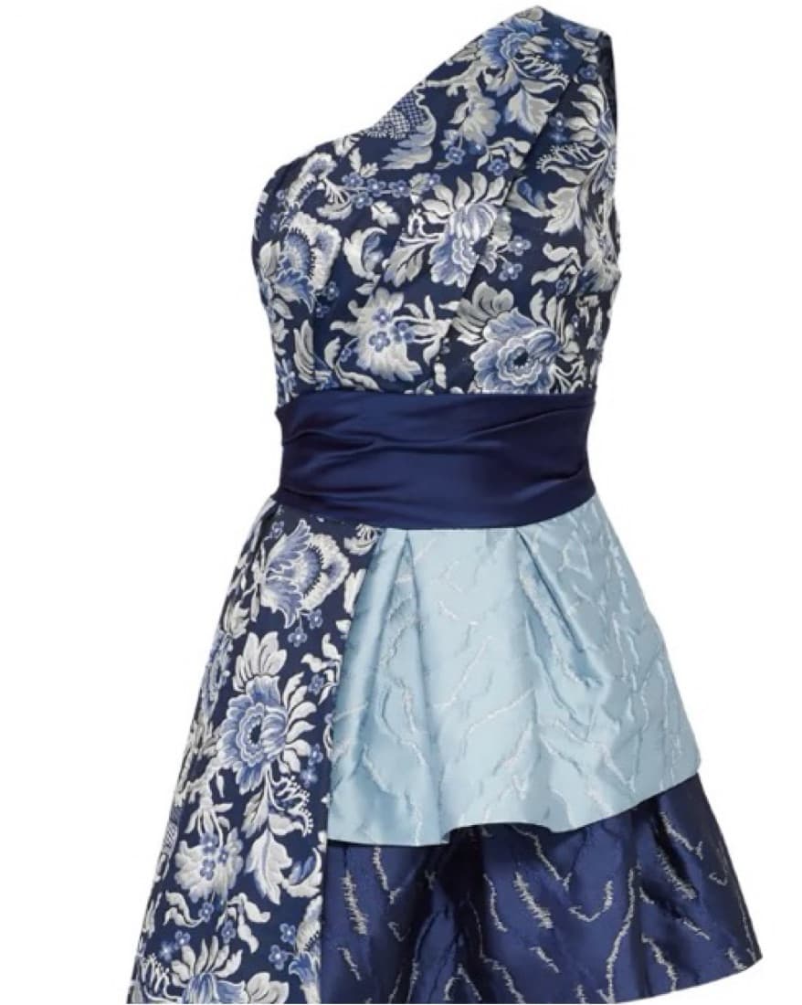 Floral Layered Dress - Image 1