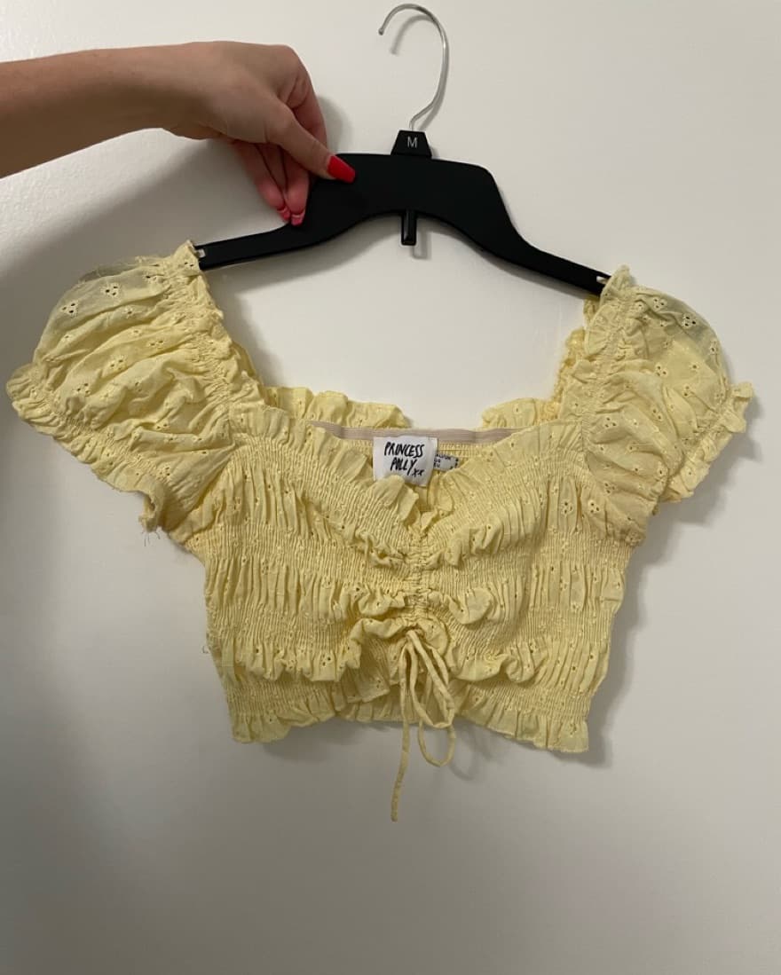 elmera top Lemon embroidery - Image 3