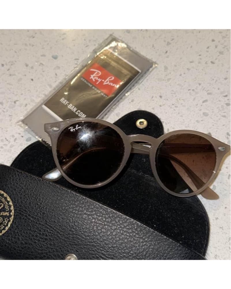 Ray-Ban RB2180 Sunglasses Taupe - Image 5