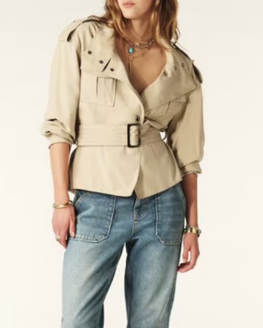 BA&SH Flowing Saharan Jacket - Image 3