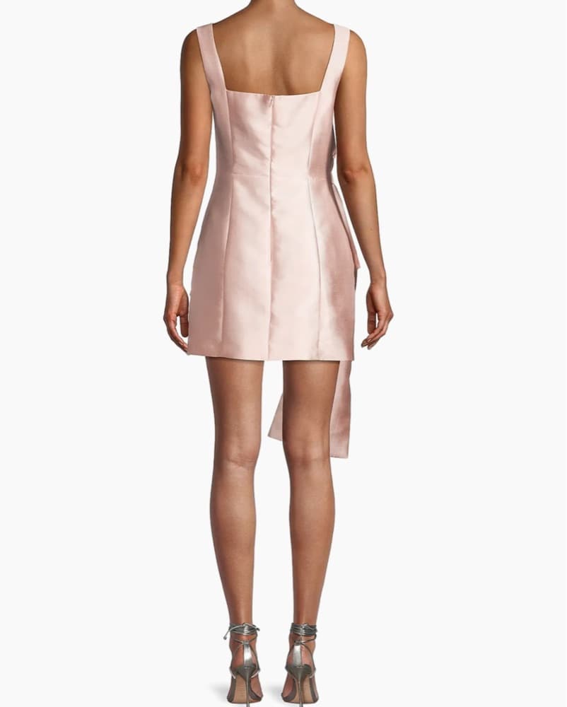 Elliatt Pink Bow Dress - Image 4