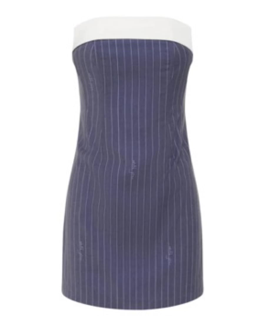 With Jean Chloe Corset Dress in Pin Me - Image 2