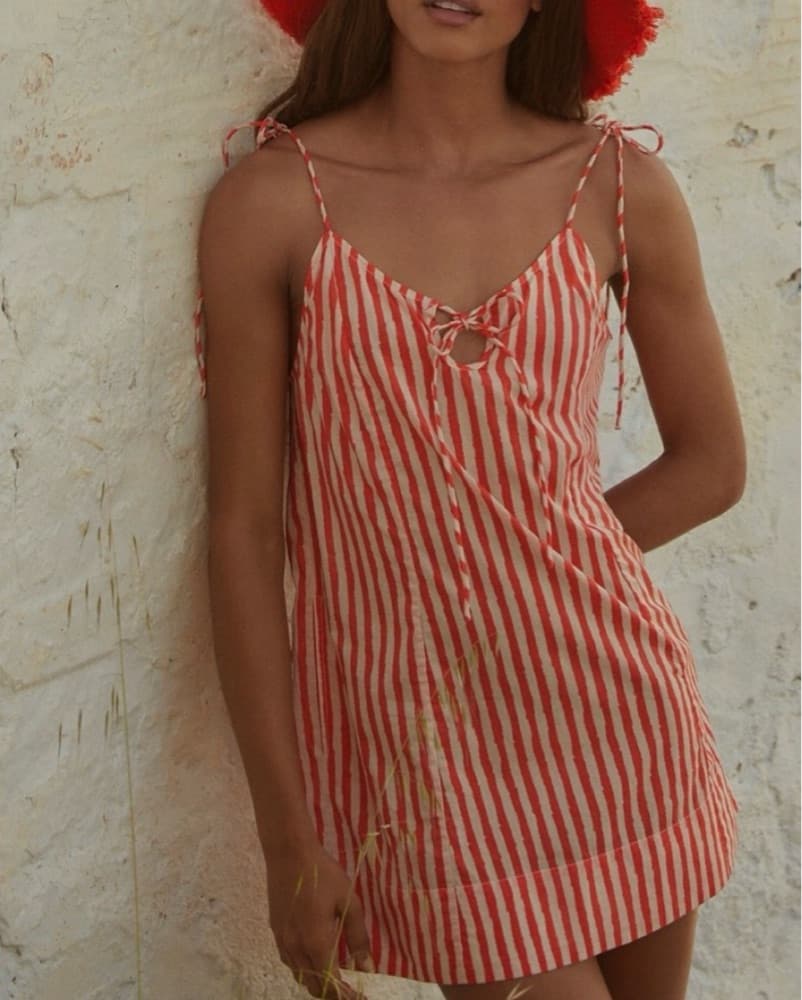 FARM RIO X ANTHROPOLOGIE TIE-STRAP MINI  - Image 1