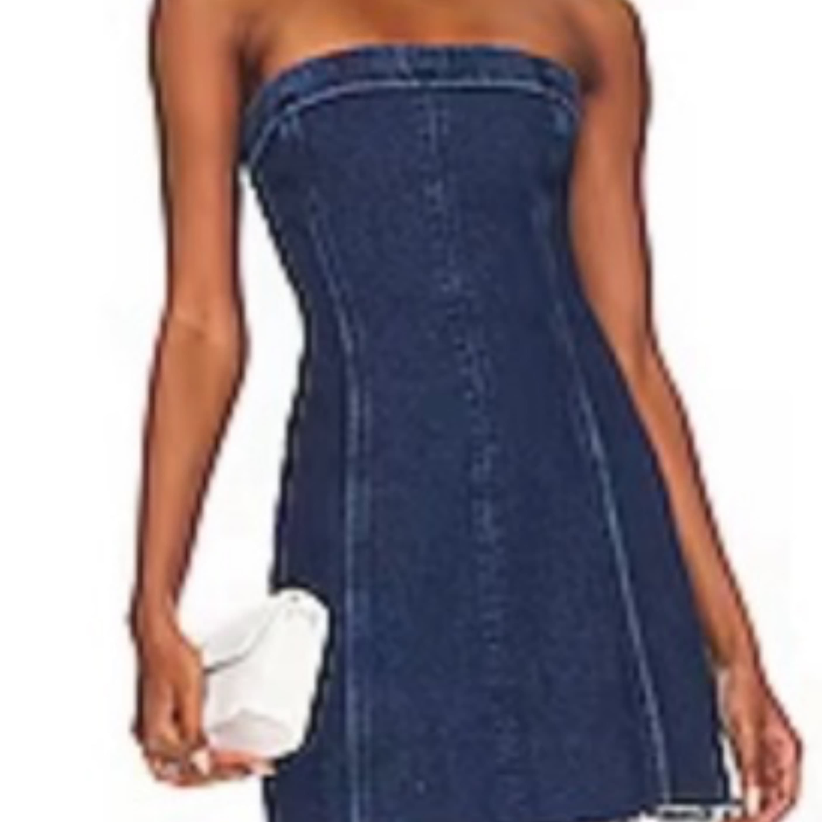 We Wore What Denim Dress - Image 2