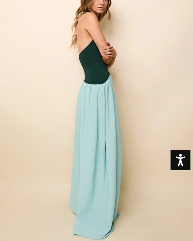 Solid & Striped Halter Soglio Dress - Image 3