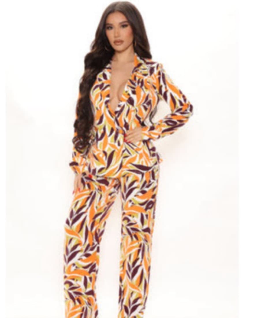 Printed Suit Two Piece Set  - Image 2