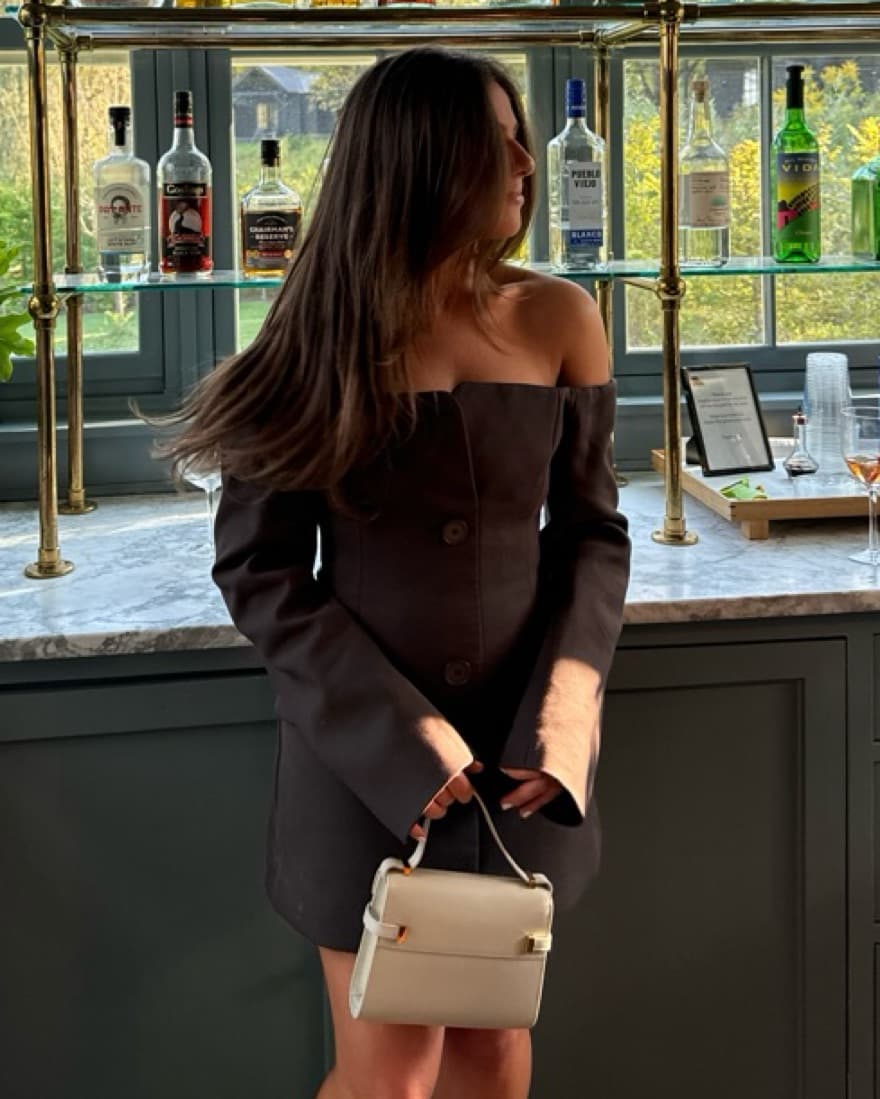 Sir The Label Brown Sandrine Dress - Image 4