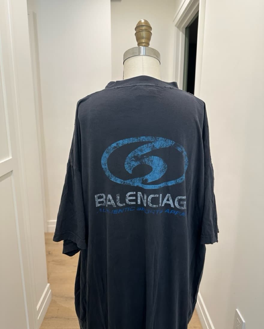 Balenciaga T-shirt Dress - Image 4
