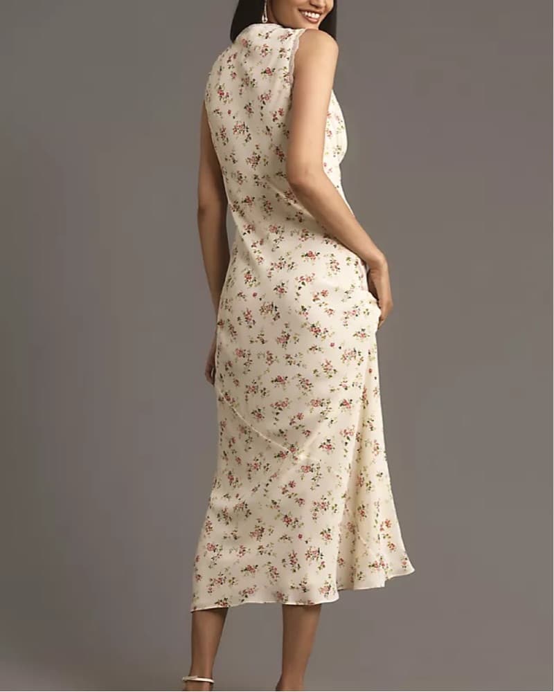 Reformation Sharla Midi Dress - Image 3