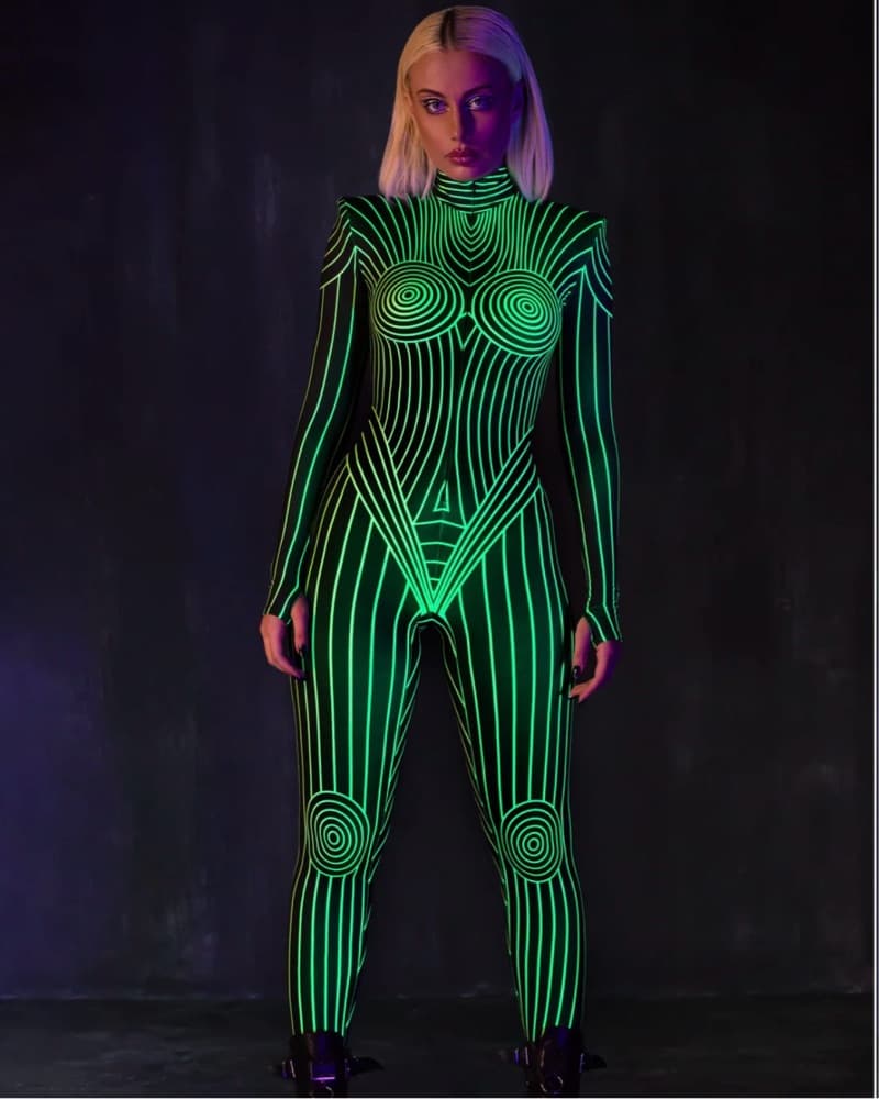 Mesmerizing Neon Jumpsuit - Image 3