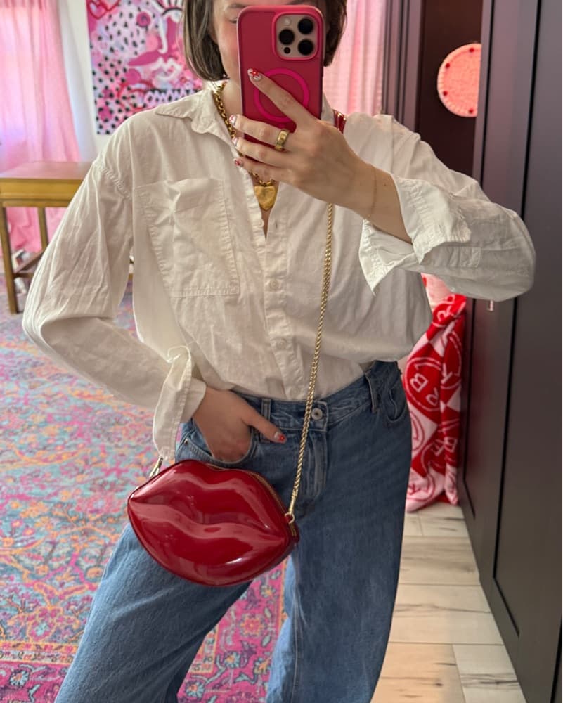 (RARE) Kate Spade Lips Bag - Image 2