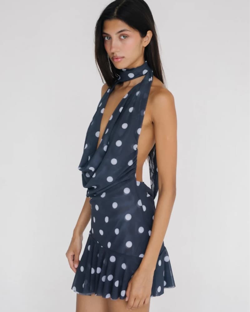 Cielle Lunares Mini Dress - Image 2