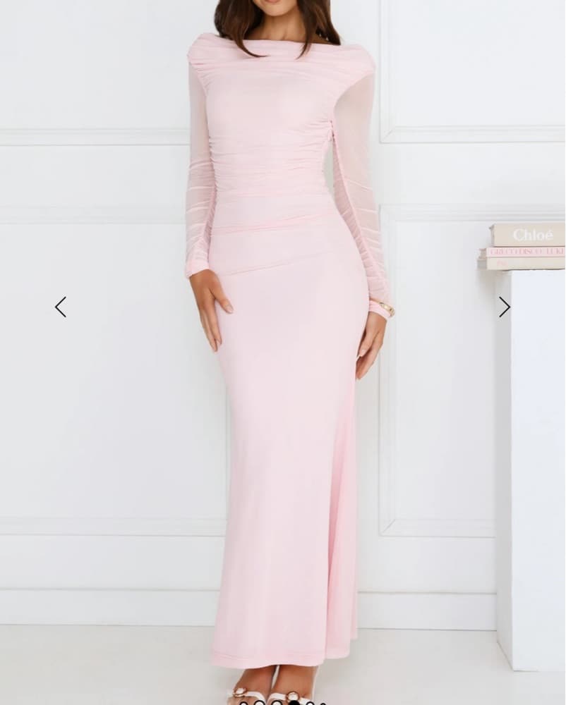 Pink Hello Molly Long Dress - Image 1
